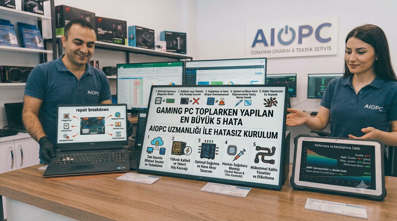Gaming PC Toplarken Yapılan En Büyük 5 Hata | AIOPC Blog